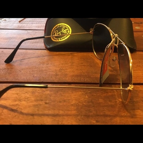 Rayban gradient aviators